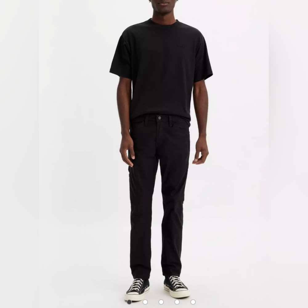 511™ Slim Fit Utility Men's Jeans.,(Black Canvas - Black)
